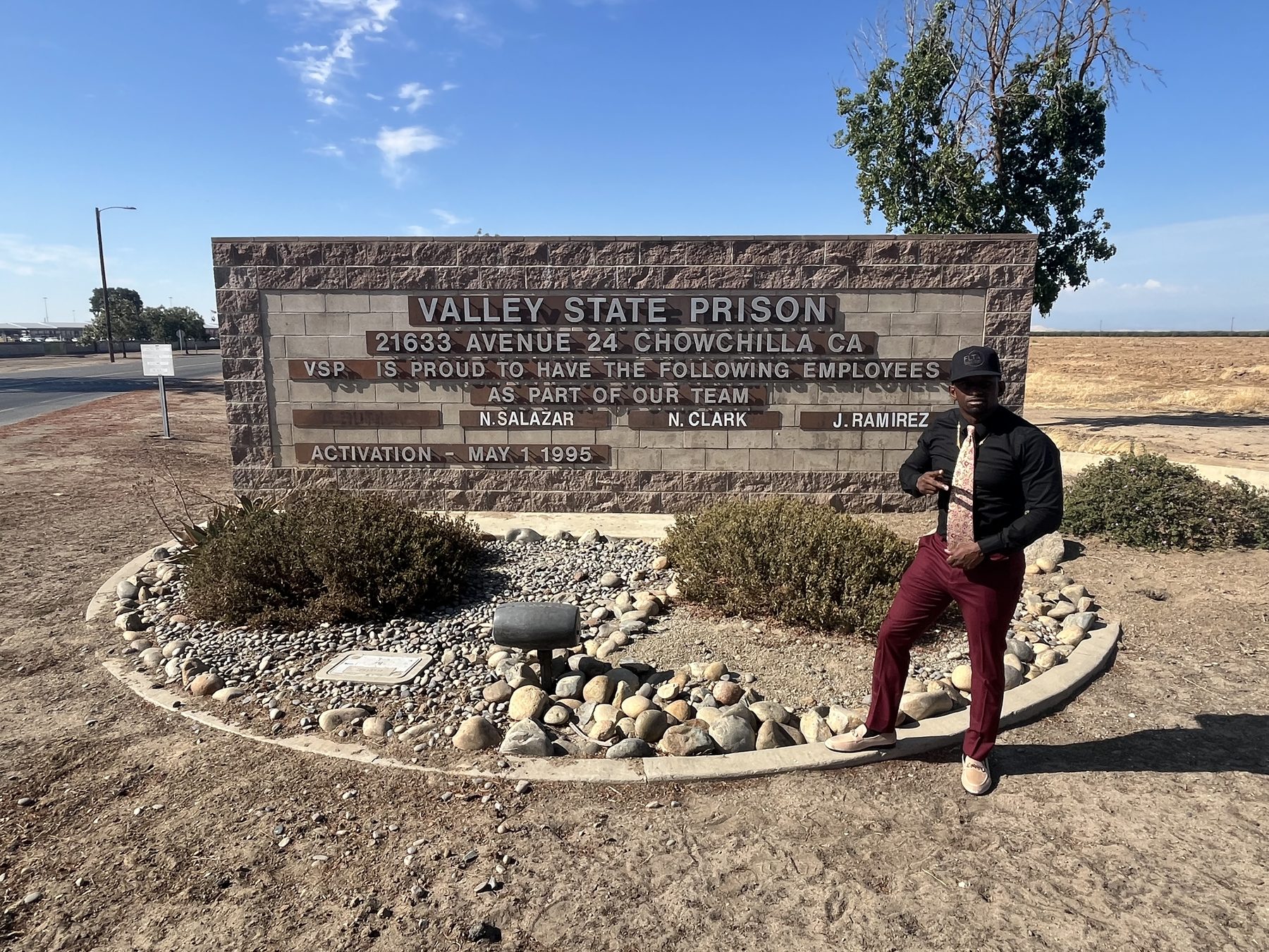 FLTA founder Clinton Drummer at Valley State Prison