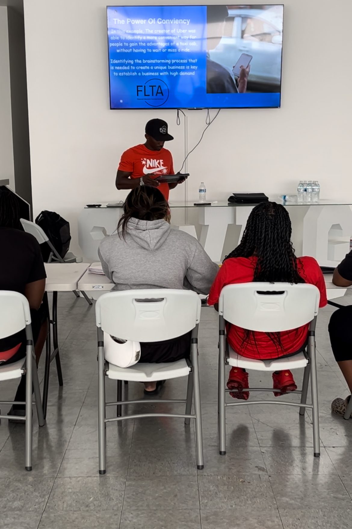 FLTA Pathway youth in training